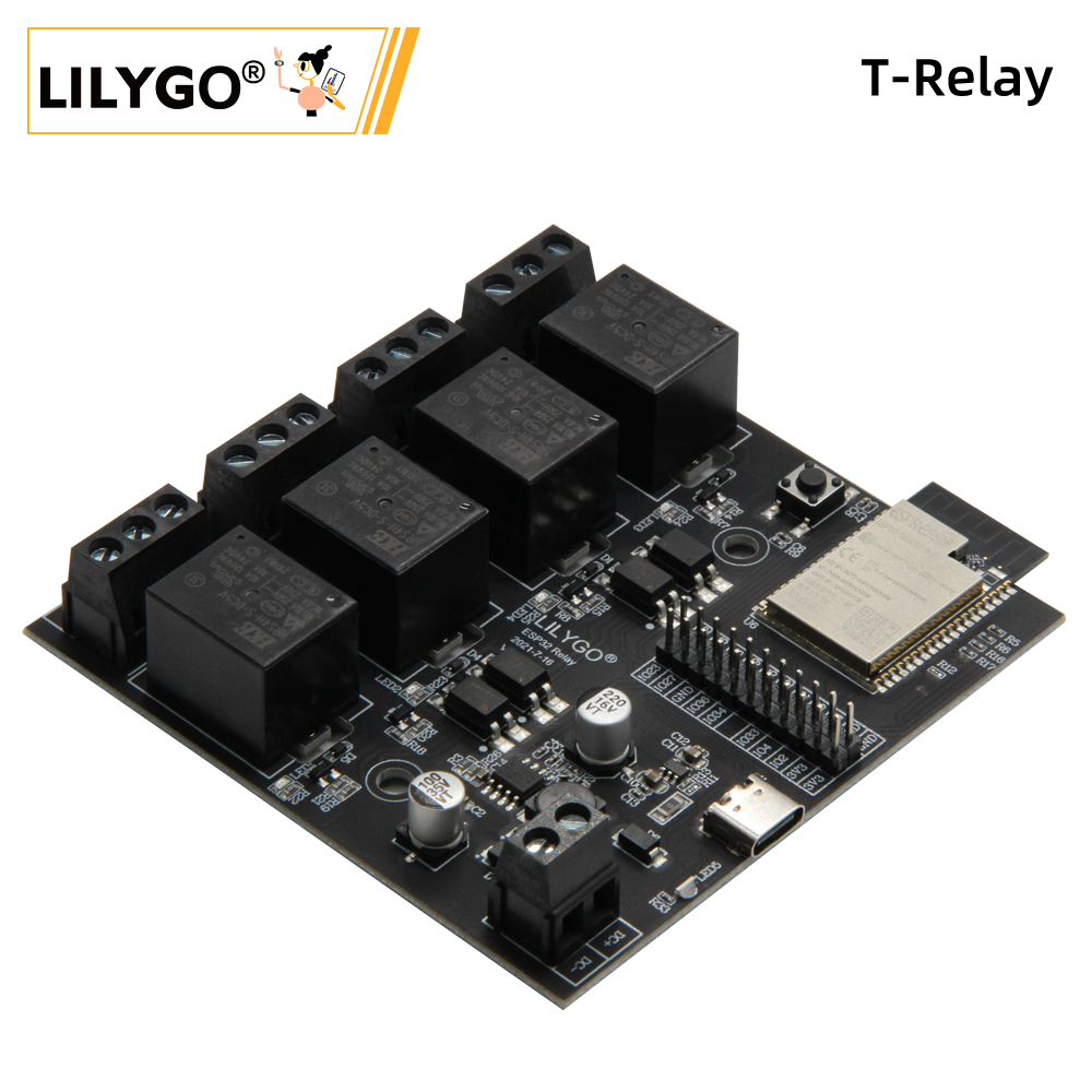 Ttgo Tdisplay - LILYGO® TTGO T-Relay ESP32 -リレーモジュールp32ワイヤレス,5v 4グループリレー開発ボード,MBフラッシュ,wifi,Bluetooth,リモートコントロール