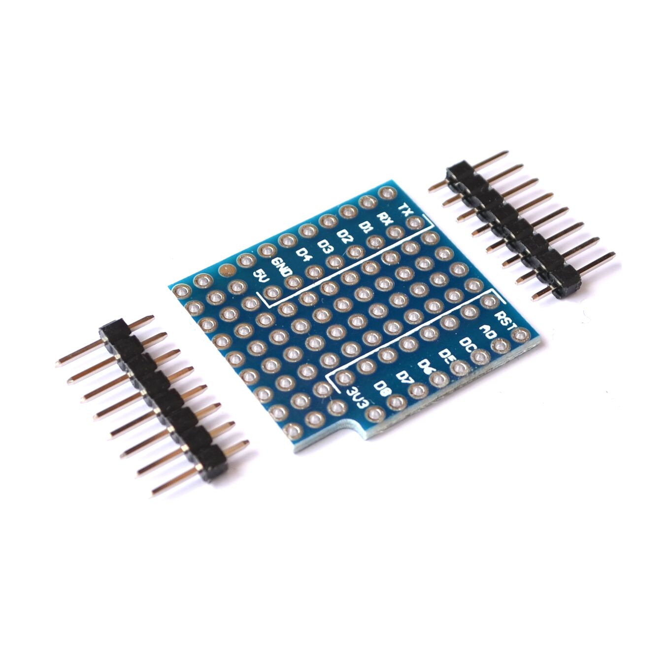 Wemos D1 Mini - Wemos d1ミニモジュールセンサー用リチウム電池、ブレッドボード拡張シールドピン、10ピース/ロット