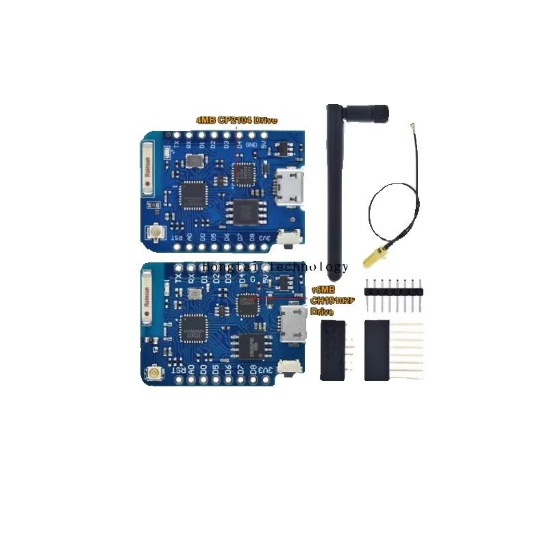 D1 Mini Pro - Boyi Technologyのmini D1 PROは、ESP8266をベースとしたNodeMcu Lua Wi-Fi開発ボードモジュールをアップグレードしたものです。