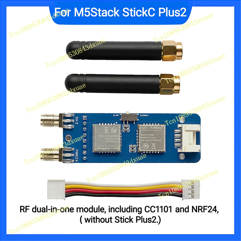 M5Stickc - M5Stack M5StickC PLUS2 ESP32 コンパクトIoTモジュール CC1101