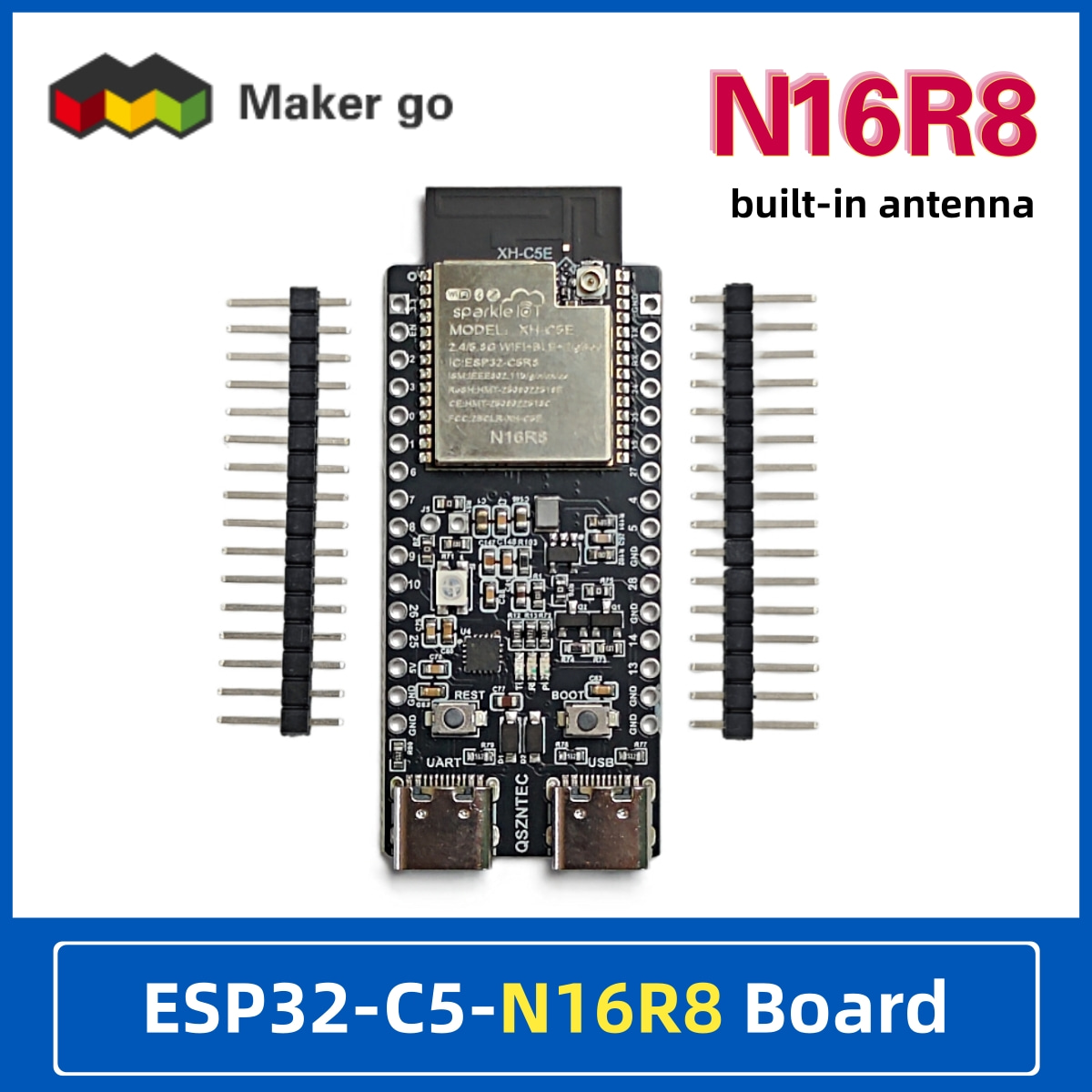 Doit Esp32 - ESP32-C5-N16R8開発ボード 2.4GHz & 5GHz デュアルバンド Wi-Fi