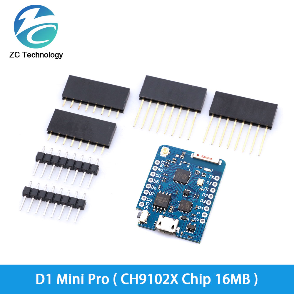 Wi-Fi,開発ボードp8266 ESP-12 esp32  - Wemos D1 Mini のレビューと価格