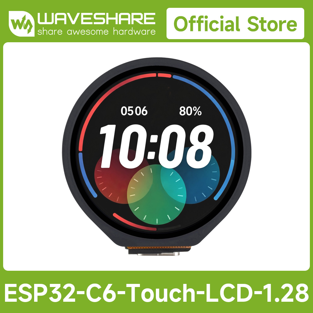 ESP32-C6 1.28インチタッチLCDディスプレイ開発 - Waveshare Esp32 のレビューと価格