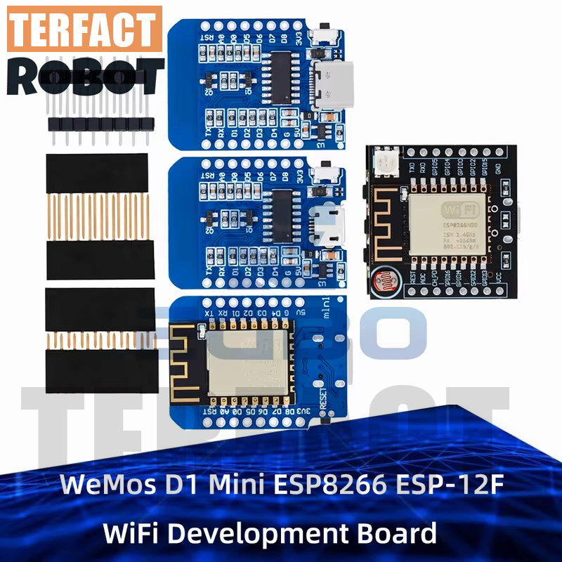 WeMos D1 Mini ESP8266 ESP-12F  - Wemos D1 Mini のレビューと価格