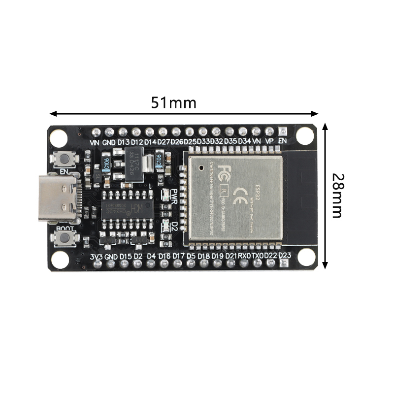 デュアルコア開発ボード,USB Type-C,ch340c, - Devkitc のレビューと価格