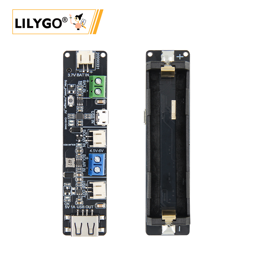 Lilygo®Ttgo T-BATバッテリーホルダー、ソーラ - Devkitc のレビューと価格